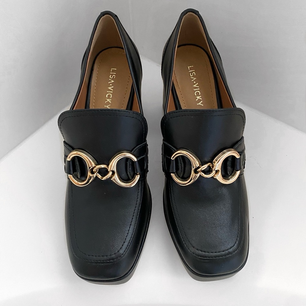 Platform Loafer Pump